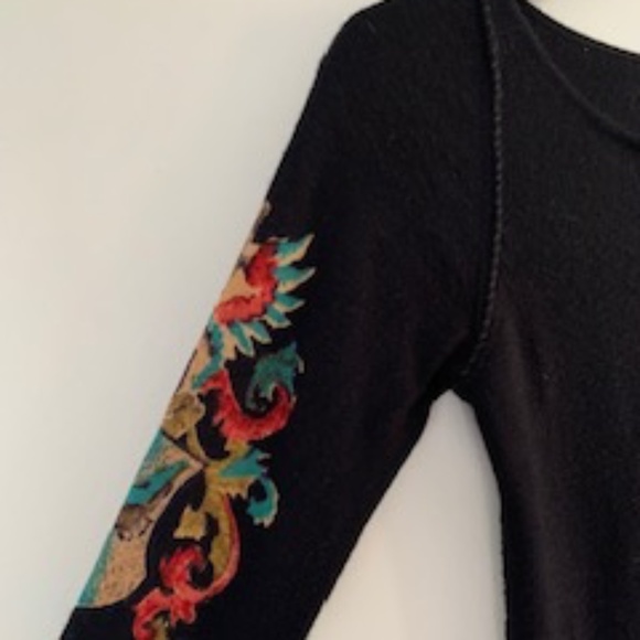 Raw 7 black knitted sweater , 100% cashmere , like new - Picture 4 of 5